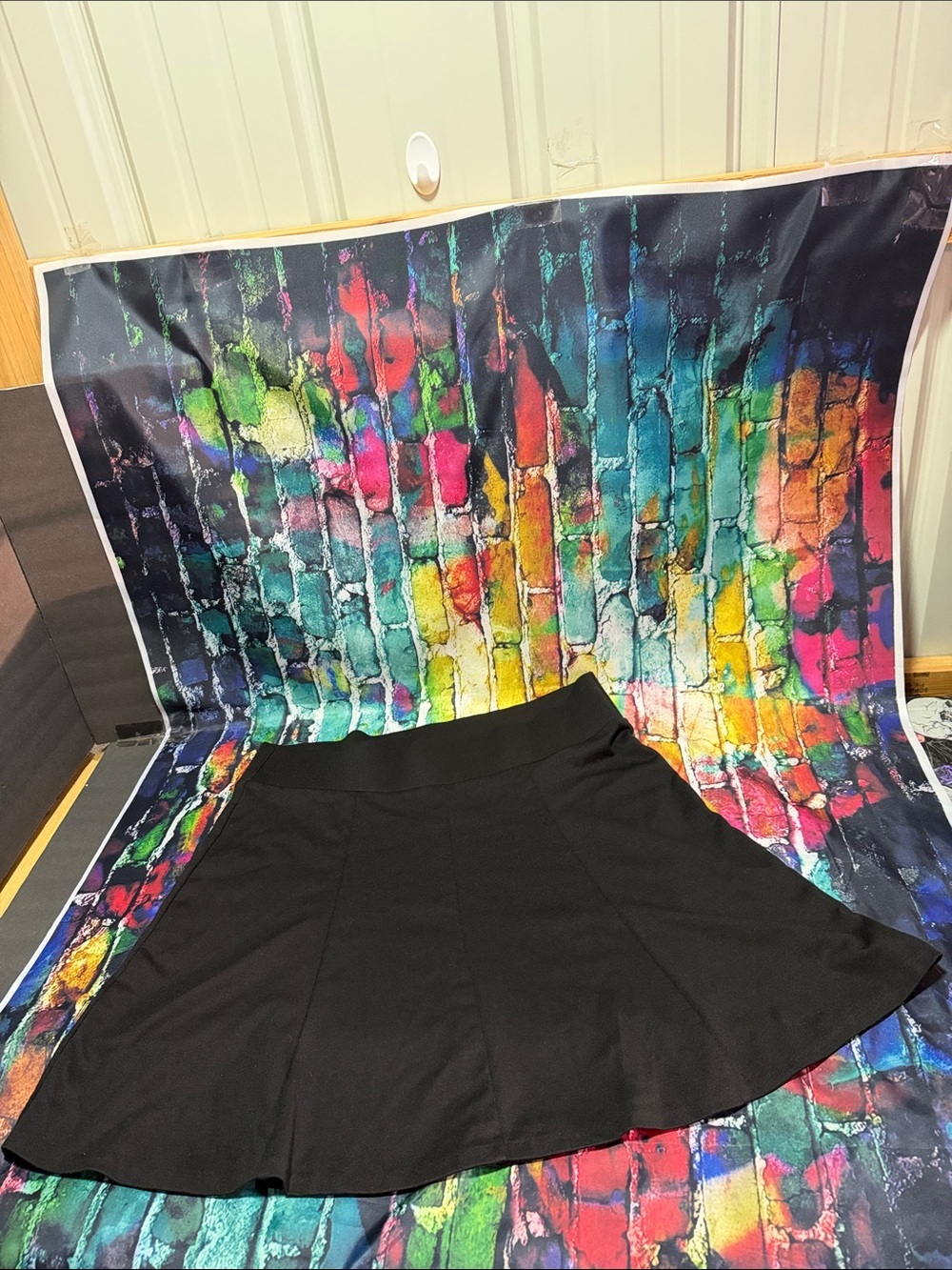 Maurices Black Circle Skirt plus size 1X